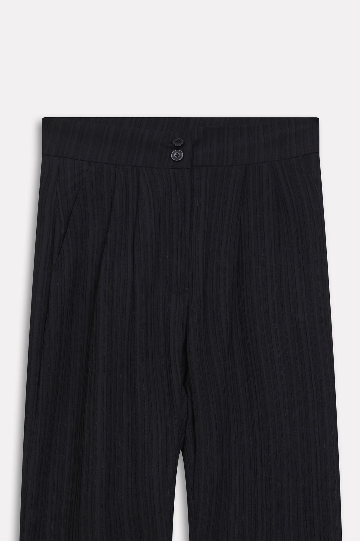 Georgette Wide-Leg Trouser