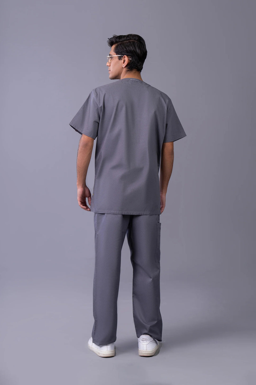 Flary 5-Pocket Medical Scrub Set