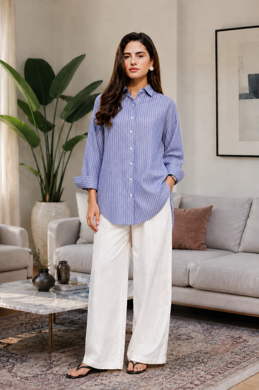 Blue Stripe Casual shirt