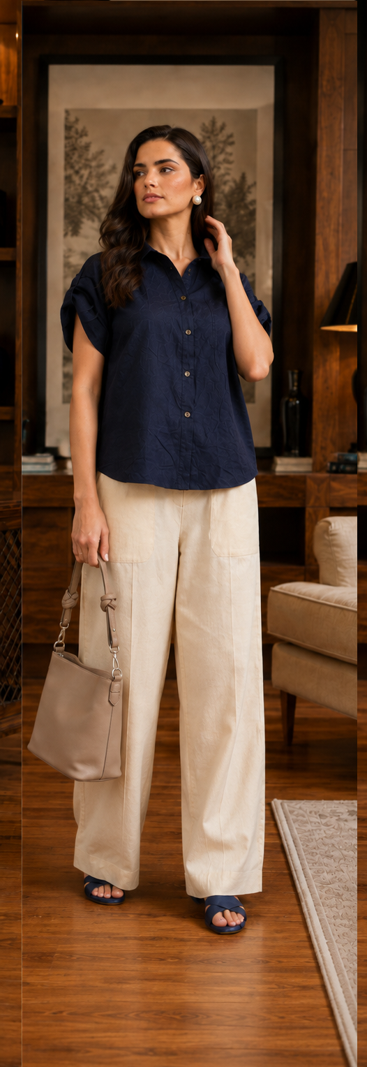Half Sleeve Shirt Top