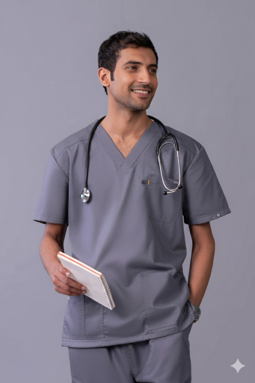 Planet 4-Pocket Scrub Set