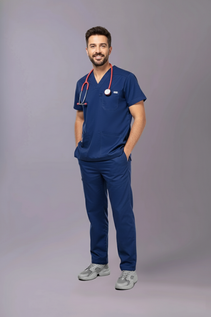 Planet 4-Pocket  Medical Scrub Set