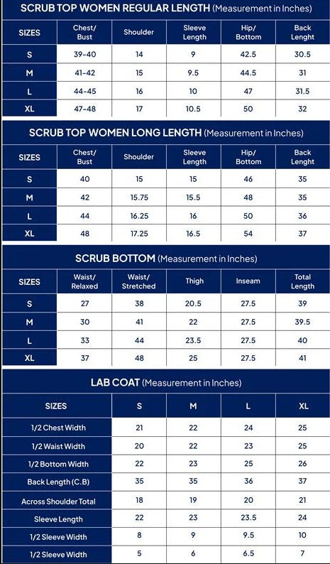 Dimond Long Length Scrub Set