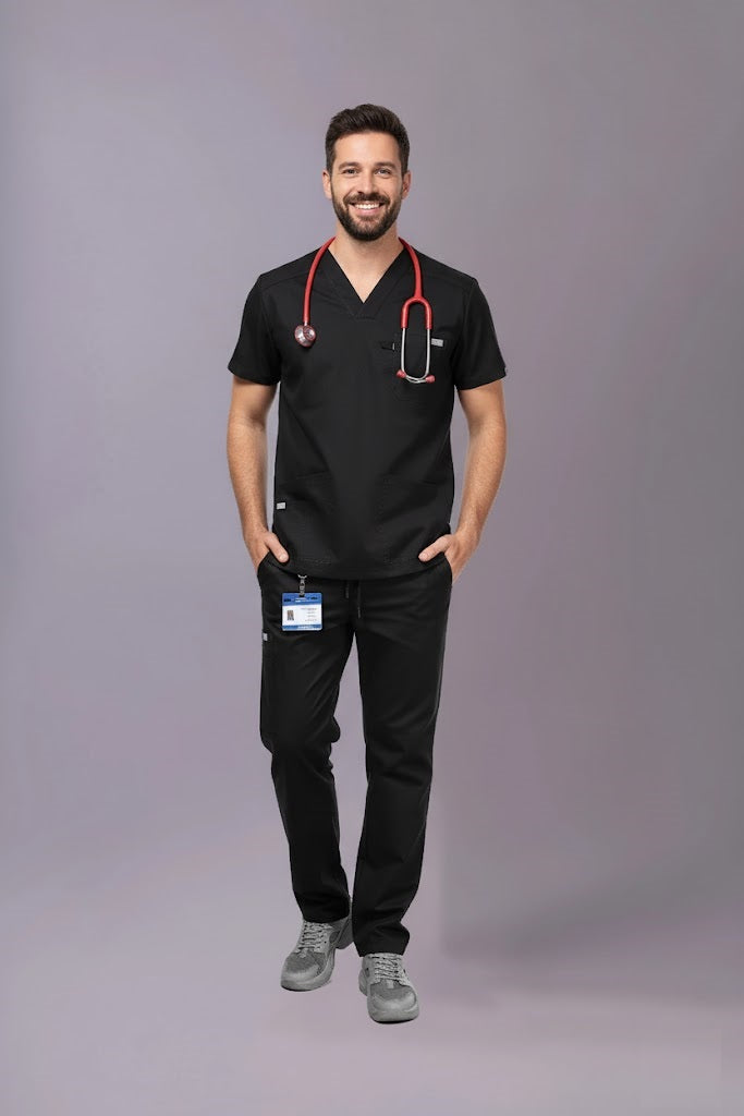 Planet 4-Pocket Scrub Set