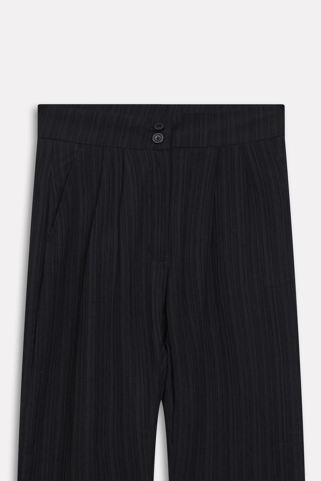 Georgette Wide-Leg Trouser