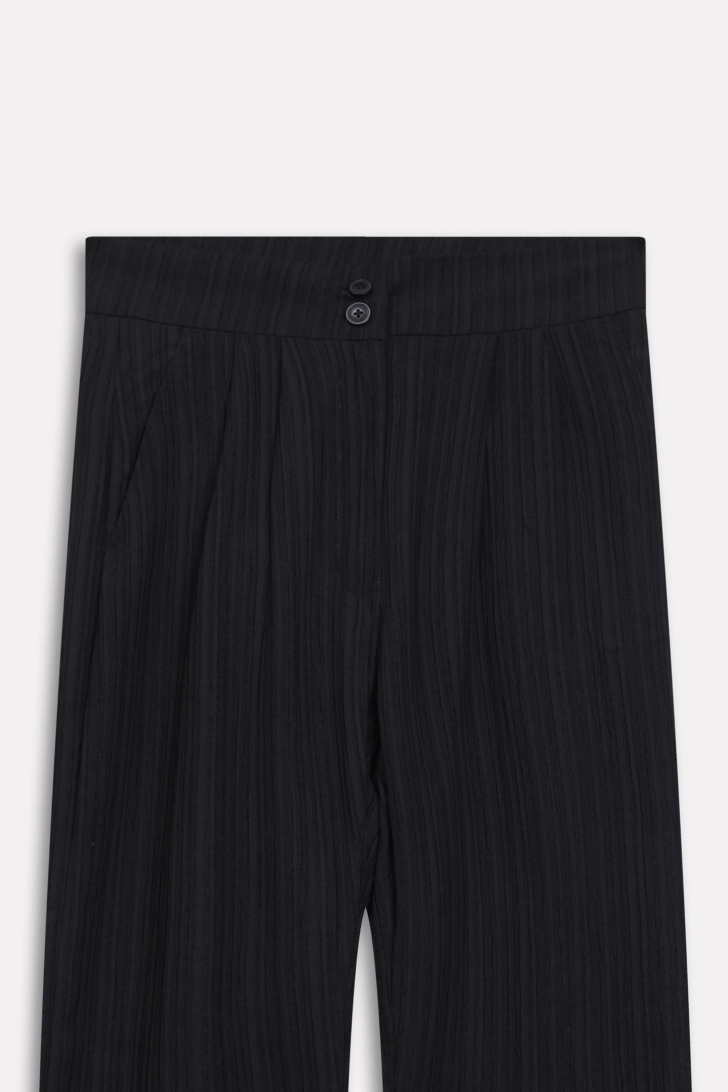 Georgette Wide-Leg Trouser