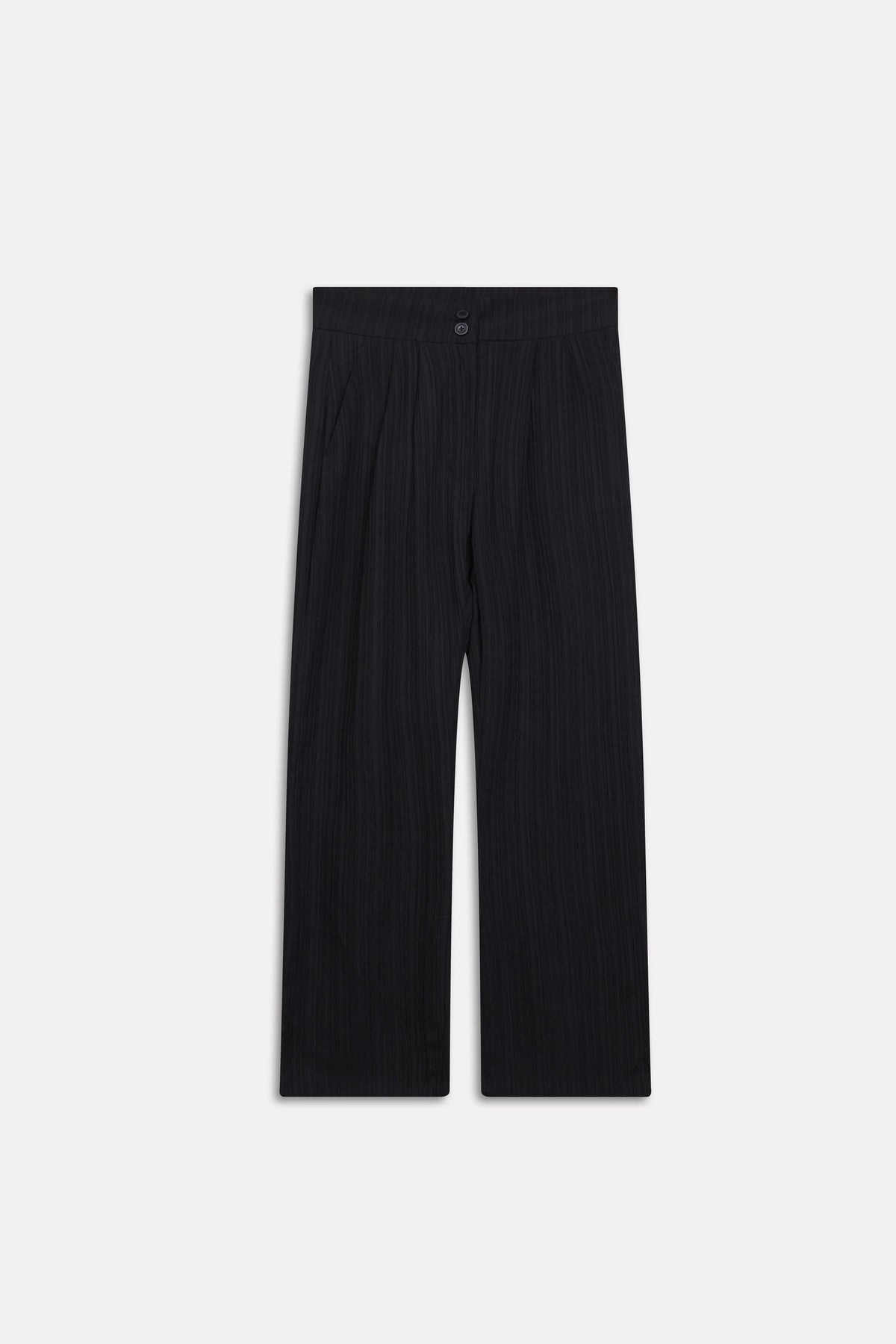 Georgette Wide-Leg Trouser
