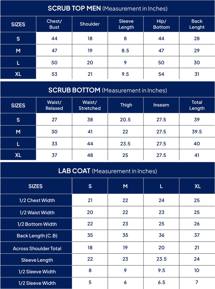 Flary 5-Pocket Medical Scrub Set