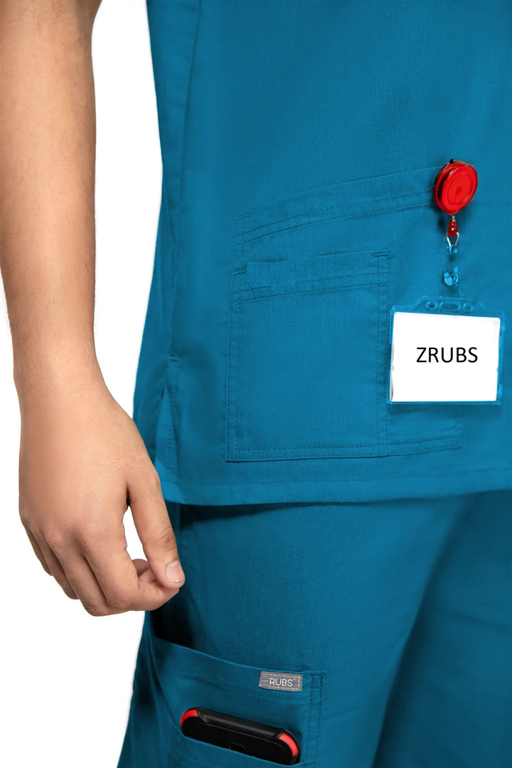 Planet 4-Pocket Scrub Set